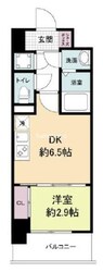 大国町駅 徒歩5分 12階の物件間取画像